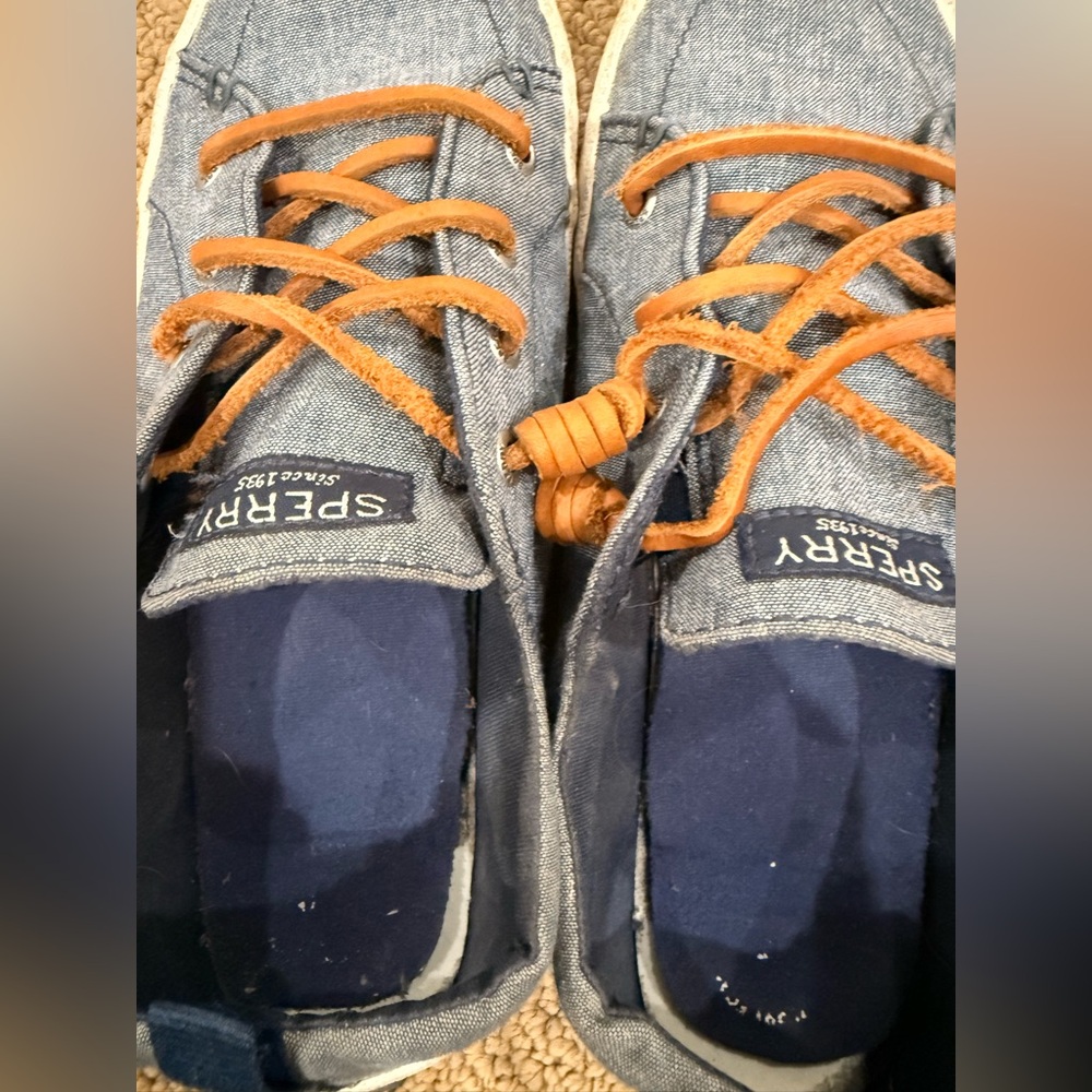 Sperry Women's Tan and Gray Shoes